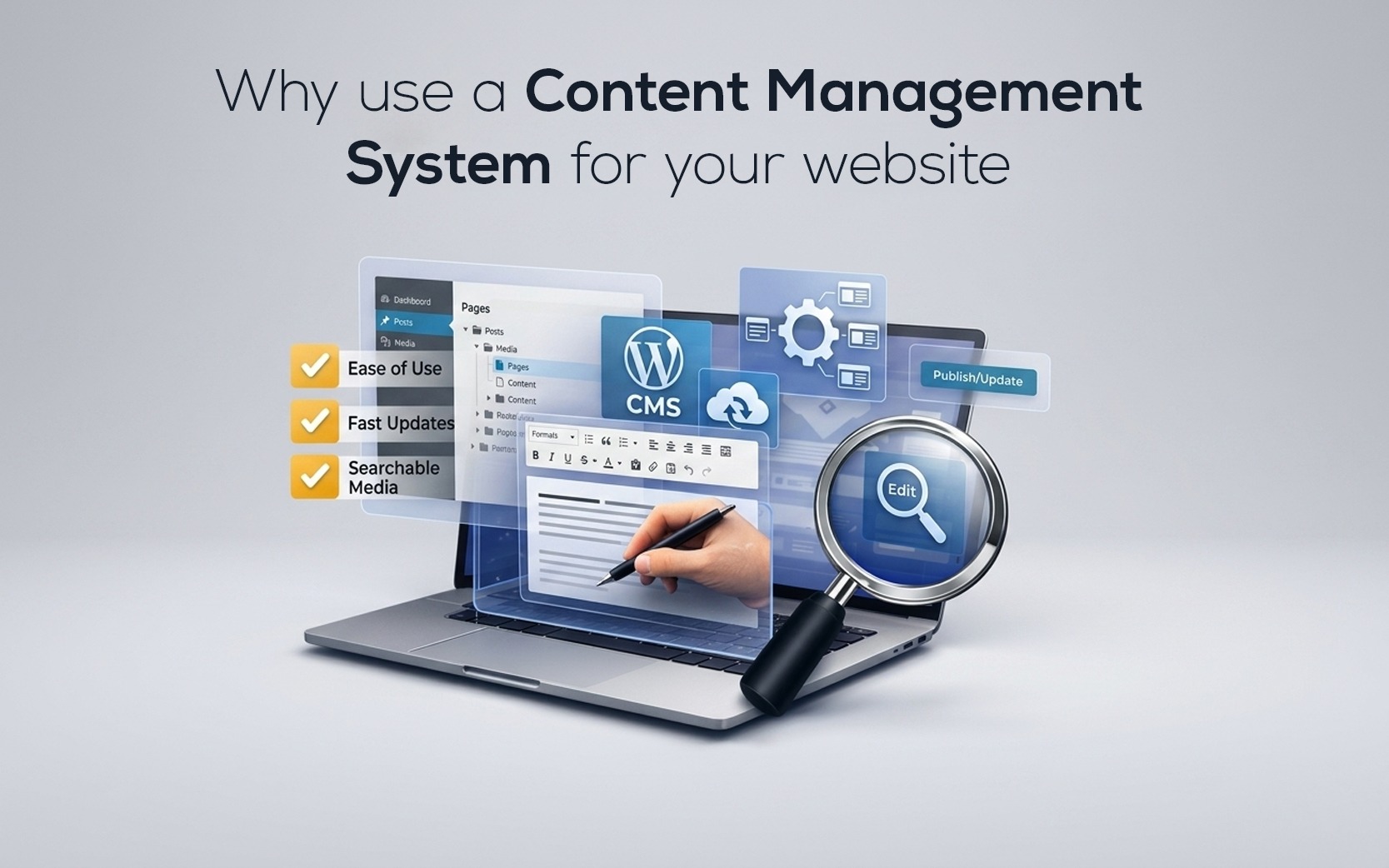 Why use a Content Management System for your website_110626