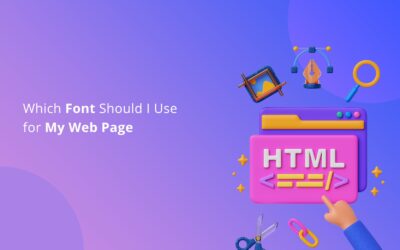 Which Font Should I Use for My Web Page
