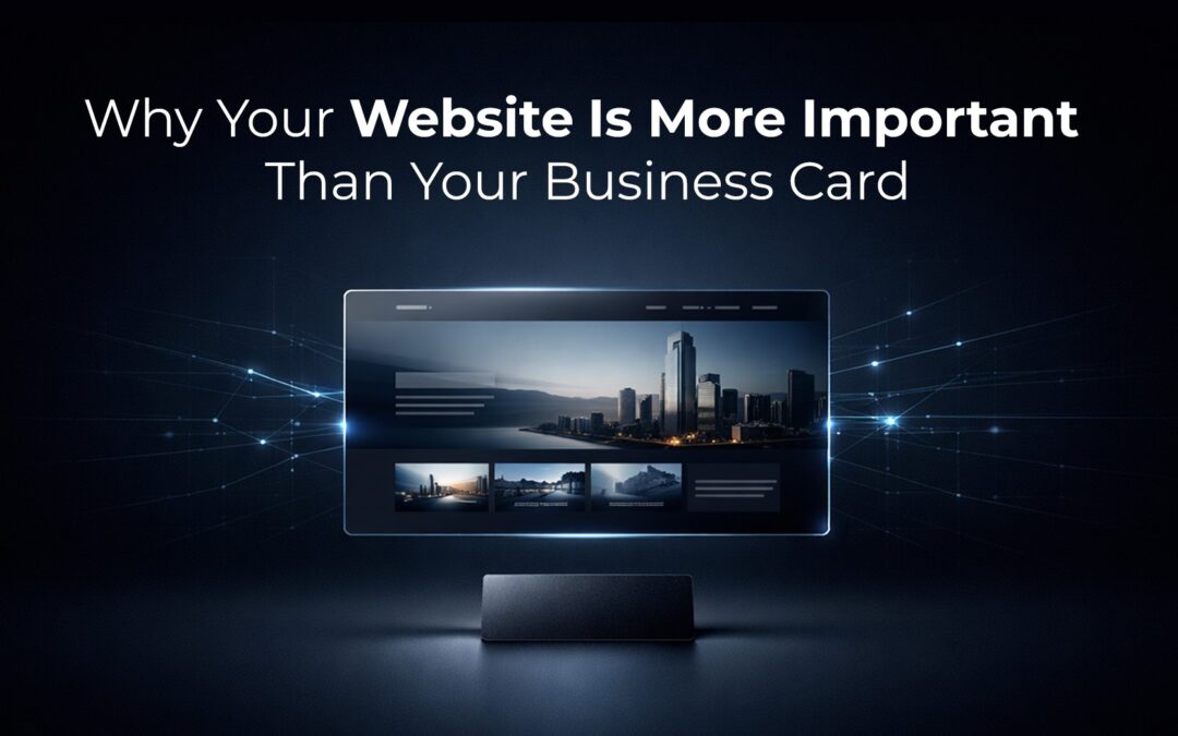 Why Your Website is More Important than Your Business Card