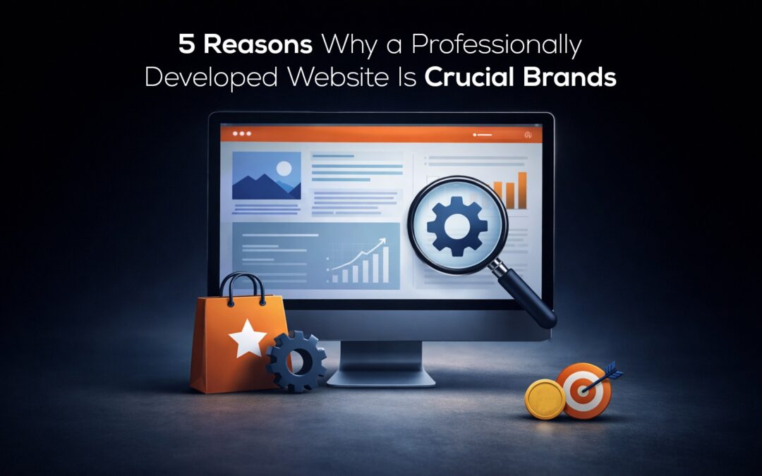 5 Reasons Why a Professionally Developed Website Is Crucial Brands